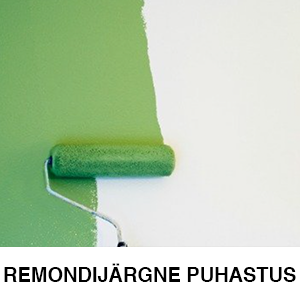 REMONDIJÄRGNE PUHASTUS