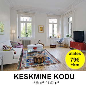 Keskmise kodu koristus